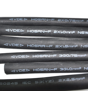 VDE Power <strong>Cable</strong> 2 3 4 5 Core H05RN-<strong>F</strong> H05RR-<strong>F</strong> <strong>H05VV</strong>-<strong>F</strong> 1.5mm 1.0mm 0.75mm 2.0mm 2.5mm PVC Insulation Electric Extension Cord <strong>Cable</strong> - Product Image 1