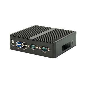Industrial Fanless PC Dual LAN Dual Serial Ports 4 USB Ports Intel N2840 <strong>Processor</strong> Compact Desktop <strong>Computer</strong> - Product Image 4