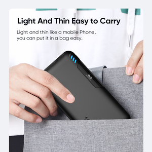 Güç bankası dizüstü için taşınabilir modülü ultra ince LED güç bankası cep telefonu için açık 10000mah güç banka için elma - Product Image 3