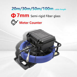 Cámara de serpiente de 20m, 30m, 40m con cámara DVR, cámara de inspección de tubería - Product Image 4
