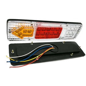 12v/24v הוביל משאית אחורי בלם אור להפוך אות אור זנב אור עבור קרוון הסירה טרקטור אביזרי רכב טרקטור