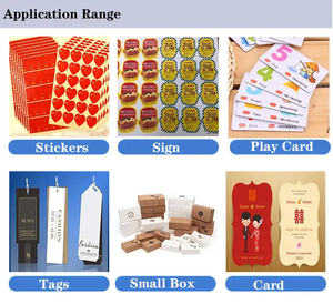 เครื่องตัดและตัดแบบไดคัทเครื่องตัดแบบครึ่งแผ่นสติกเกอร์ฉลาก - Product Image 6