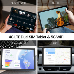 VASOUN Tablet PC P30H 5G Dual Sim Android 15 10 Pulgadas 6GB 128GB Pad Octa Core GPS Google Play con BT Teclado Tablet - Product Image 4