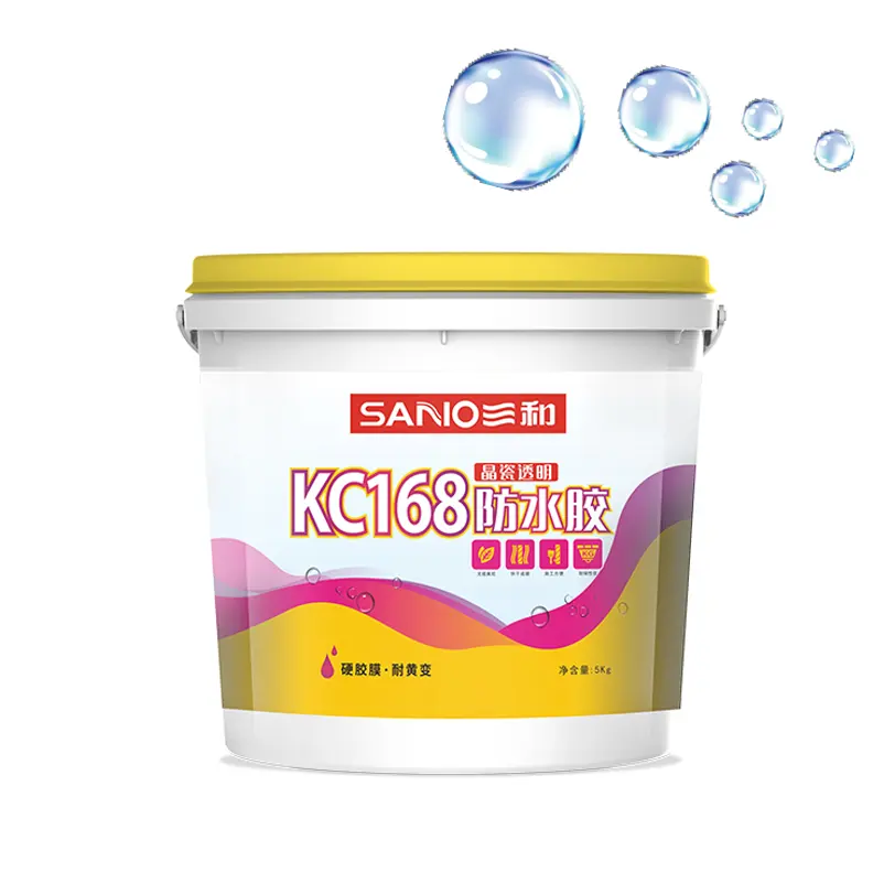 SANVO KC168 صلابة عالية وشفافية طلاء شفاف مقاوم للماء لبلاط السيراميك والفسيفساء