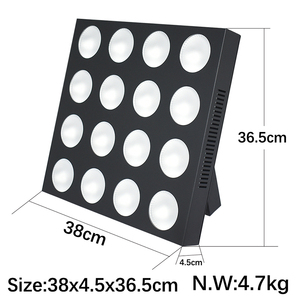 ZY 16 Pcs 12W RGBW Matrix LED Panel Pixel Licht DMX Blinder Matrix Disco Lichter für Hintergrund Konzertbühne