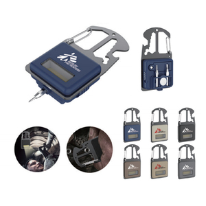 Nuovo arrivo promozione Multi funzione Pocket campeggio Toos kit di sopravvivenza all'aperto torcia a led con vite set YC1704 - Product Image 1