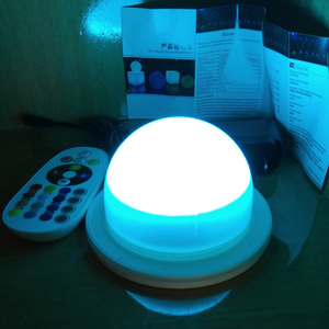 Renkli kapak ile renkli ABS LED çip ışık LED ampul dekorasyon - Product Image 5