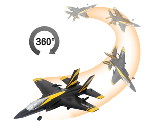 2.4GHzF35デュアルサーボモーター固定翼電気無線制御飛行機航空機モデル4CHジャイロRTFフォームRC飛行機 - Product Image 6