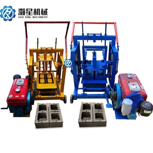 QT4-35B Brick <strong>Block</strong> <strong>Making</strong> <strong>Machine</strong> With Hopper <strong>Automatic</strong> Cement Hollow Brick <strong>Making</strong> <strong>Machine</strong> One for Multiple Use - Product Image 1