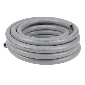 米国在庫-3/4''x100ftフレキシブルPVCノンメタリックパイプULリキッドタイト電気コンジット - Product Image 1