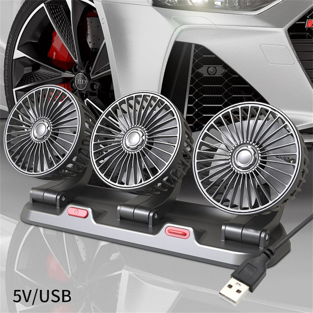 3 têtes USB 5V