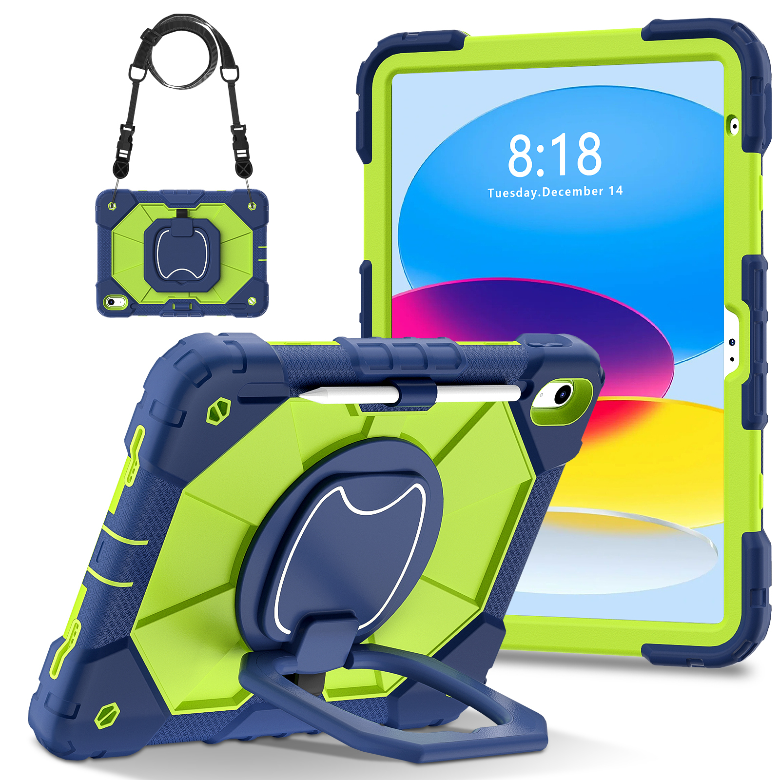 Blu Navy+Verde