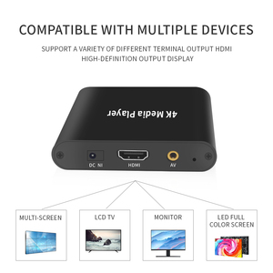 RSH 4K 60FPS Digital Signage lettore pubblicitario telecomando per lettore multimediale Box con RK3229 Android 5.1 OS - Product Image 6
