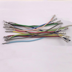 Cordón elástico de poliéster de 2mm al por mayor/cuerda para cuaderno con extremo de metal/clip de púas de dos extremos/gancho/puntas - Product Image 4