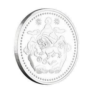 Gümüş kaplama hatıra sikke, iki güneş ve üç dağ desen meydan sikke, hatıra parası hediye koleksiyonu için sadece - Product Image 5