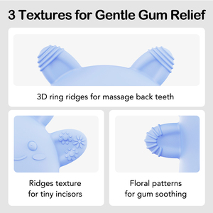 Trẻ sơ sinh bé món quà dễ thương động vật axolotl <span class=keywords><strong>Teether</strong></span> găng tay BPA cấp thực phẩm miễn phí Silicone bé mọc răng nhai đồ chơi cho 0-6 6-12 tháng - Product Image 6