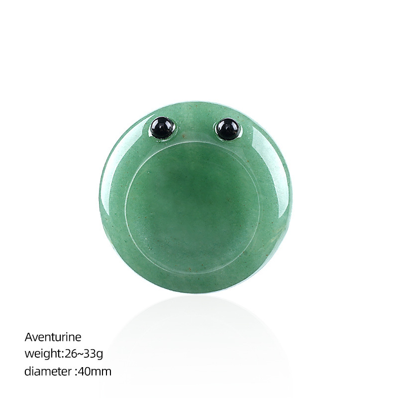 Green aventurine thumb stone