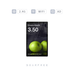 SOARFREE 10.1 Inch Full Color <strong>LCD</strong> Digital Signage Price Tags <strong>Display</strong> With Double Screen for Media <strong>Display</strong> Use - Product Image 4