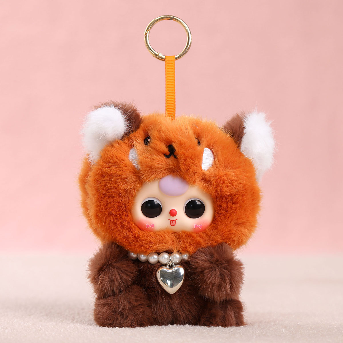 Muñeca de vinilo transformada, tres años - Panda pequeño, 15 cm - 100 g