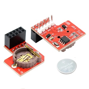 EParthubホットセールRaspberryPiクロックモジュールと互換性ありRpiRTC DS1307 RaspberryPi赤/緑PCBボード - Product Image 1