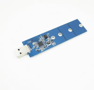 M.2อะแดปเตอร์ USB3.0, B คีย์ M.2 SSD อะแดปเตอร์ USB 3.0,USB to 2280 M2 SSD ไดรฟ์อะแดปเตอร์, การ์ดอ่าน NGFF Converter - Product Image 2