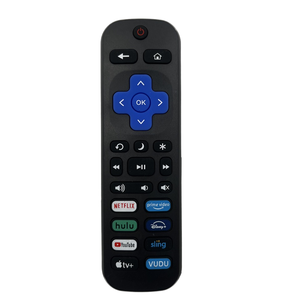 Özelleştirilmiş kanal kısayol düğmeleri ile ROKU serisi TV uzaktan kumandalar - Product Image 3