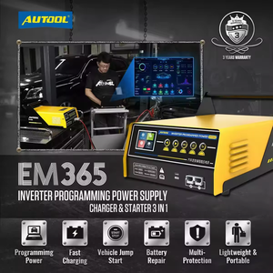 AUTOOL EM365 auto regolatore di programmazione ECU programmazione decodifica salto auto avviamento emergenza avvio 12V 150A caricabatteria - Product Image 3