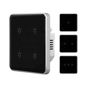 Doğrudan tedarik Smartthings anahtarı nötr gerekli tabee2mqtt 3.0 cam Panel dokunmatik kontrol Tasmota ev yardımcısı ile çalışır - Product Image 1