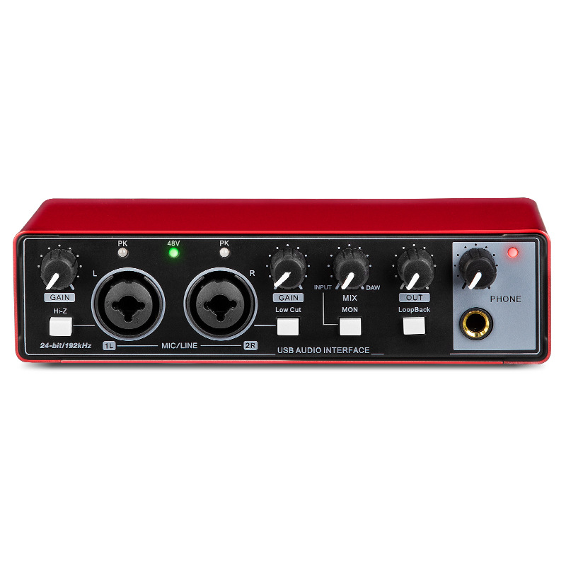Condensador de bobina móvil con puntero completo, tres LEDs rojos, cableado, conector.