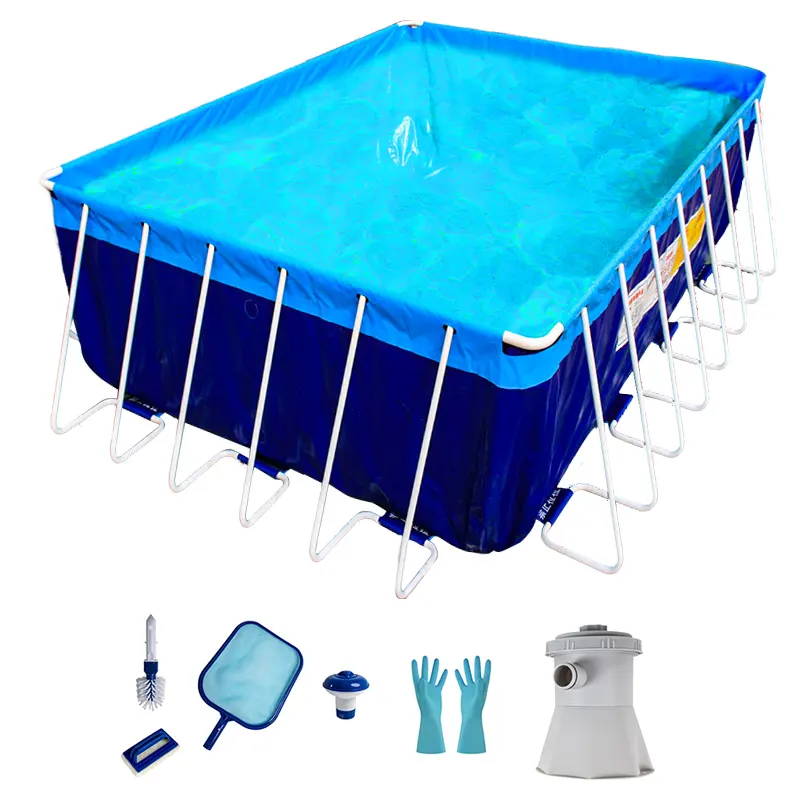 BN OEM grande taille piscine gonflable hors-sol cadre piscine parc aquatique d'amusement gonflable