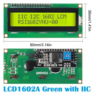 LCD-Modul LCD1602A 2004A 12864B 0802 16x2 20x4 Zeichen LCD-Anzeige PCF8574 IIC I2C-Schnittstelle HD44780 Controller für Arduino