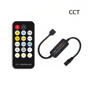 Factory Wholesale 17-Keys RF LED Strip Light <strong>Remote</strong> Control DC5v 12v 24v CCT Led <strong>Controller</strong> for LED Strip 6A <strong>Output</strong> Current - Product Image 6