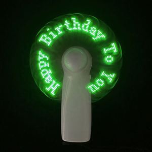 Портативный мини программируемый USB-вентилятор для сообщений - Product Image 1