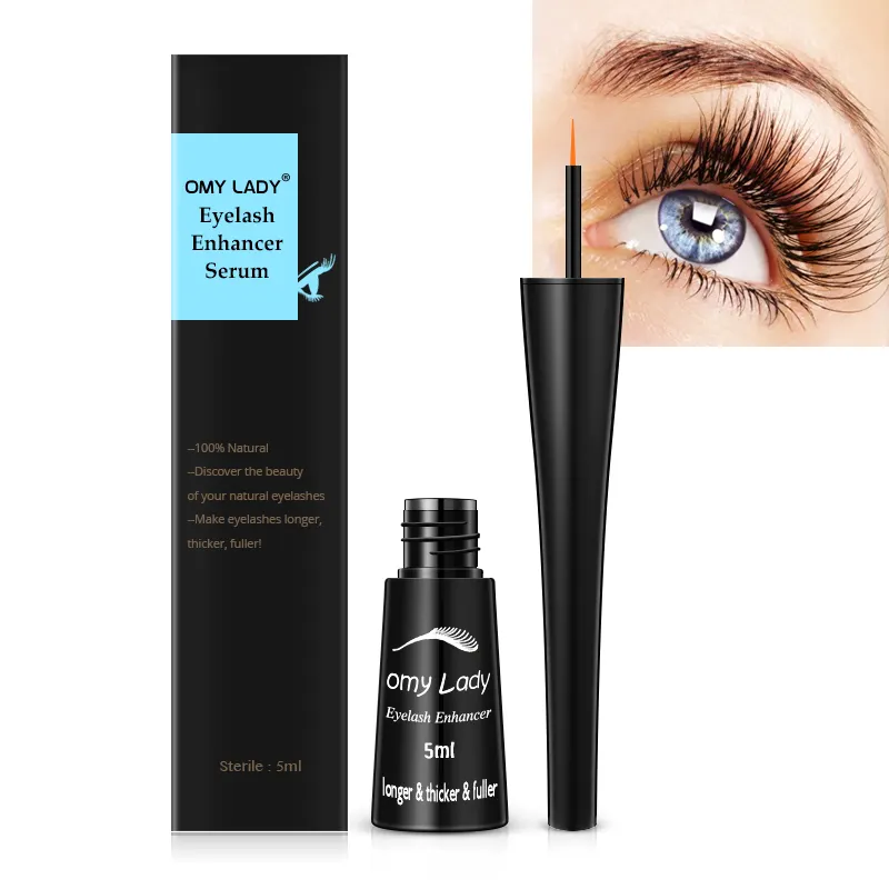 Wholesale Eyelashes Liquid Natural Eye Brow Eyelash Enhancer Enhancing Growing Eye Lash Serum sample