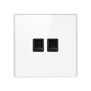 Porta del Computer, adattatore del modulo che indurisce il pannello di cristallo InterfaceUniversal cavo di rete presa a parete - Product Image 4