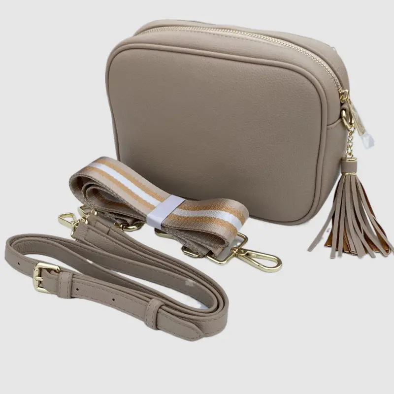 Пользовательские Высокое качество pu галька кожа кросс-боди Женская сумка
