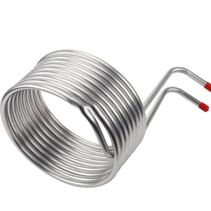 Hot Selling Industrial <strong>Scraped</strong> <strong>Surface</strong> <strong>Heat</strong> <strong>Exchanger</strong> Stainless Steel Beer Cooling Coil
