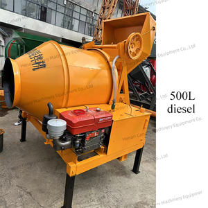 เครื่องผสมซีเมนต์เหล็ก500L อัตโนมัติเครื่องผสมคอนกรีต JZC500แบบ self-Loading พร้อมส่วนประกอบหลักของมอเตอร์ - Product Image 2