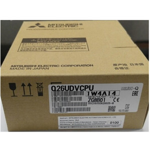 100% original Q26UDVCPU Mitsubishi Melsec Q Series CPU Unit PLC controlador lógico programable componentes del módulo de salida de entrada de posicionamiento - Product Image 3
