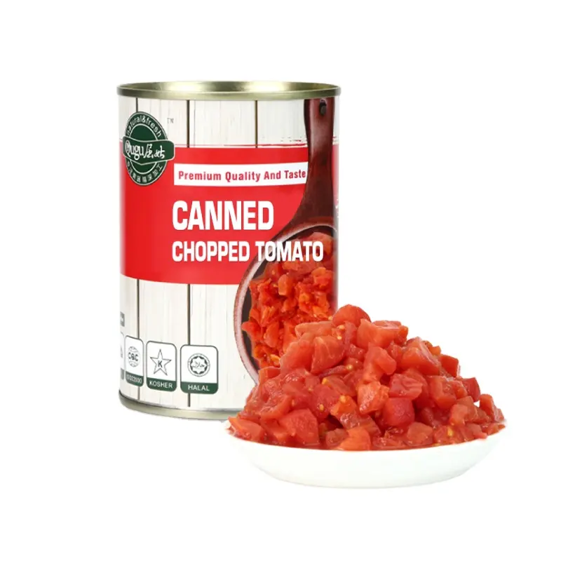 tomato paste production line Canned Diced tomatoes Chopped tomato