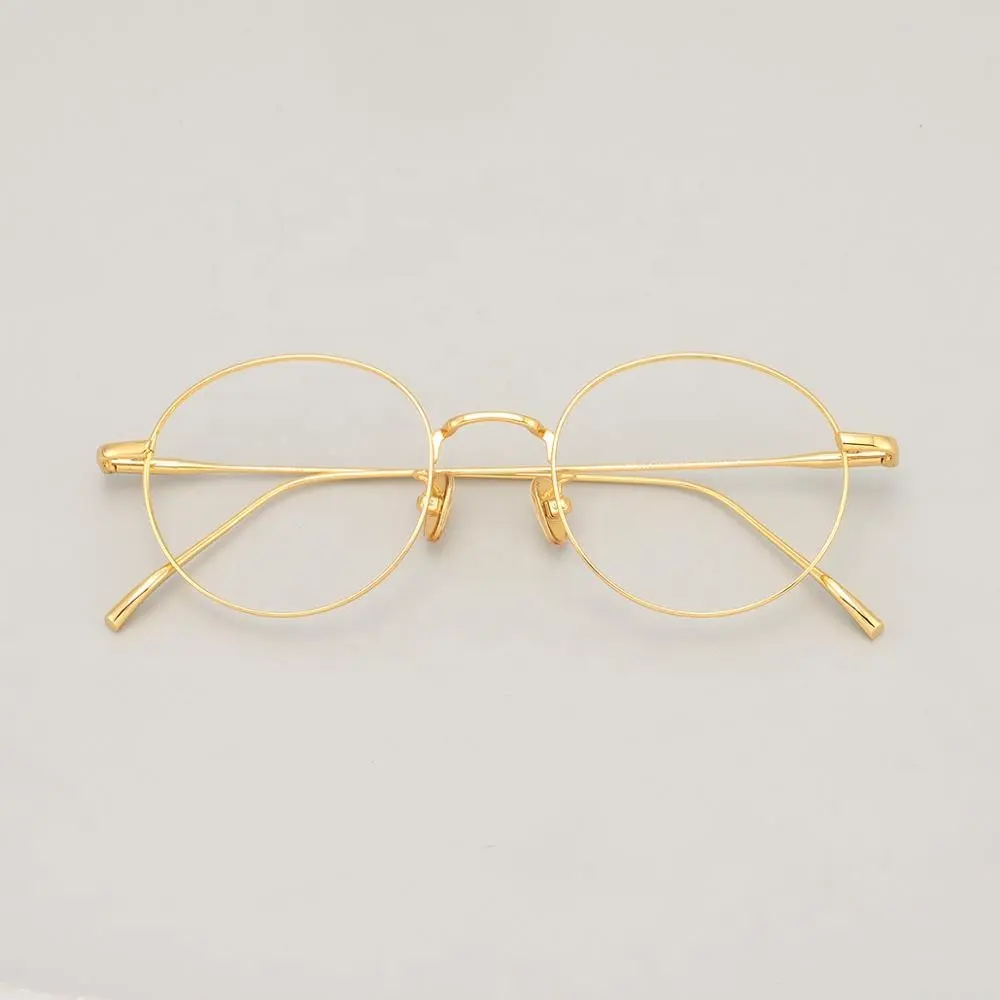 Pure titanium glasses frame stock reasonable price Top Quality Eyeglasses Frames