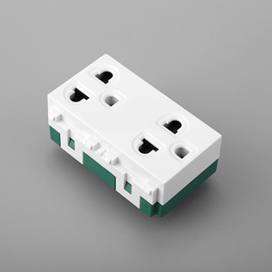 Quality Universal Multifunction <strong>Socket</strong> Six Hole Module 16A 250V USA Thailand Universal Power <strong>Socket</strong> - Product Image 4