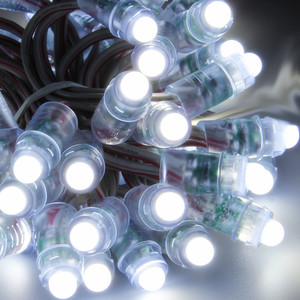 WS2811RGBピクセルLEDストリングライト5V12V LEDスマートピクセルランプ認定LED装飾ライト12mmフルカラーピクセルLED - Product Image 2
