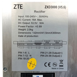 Orijinal 48V 50A güç kaynağı yeni ZTE ZXD3000 3kw doğrultucu modülü telekom için 220V/110V giriş 60Hz/50Hz çıkış frekansı - Product Image 4
