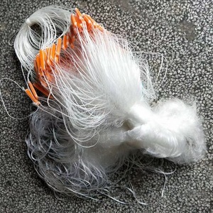 25/50/100 M 3-Lagen-Monofilament-Kiemen netz mit Schwimmer zum Angeln für Fische und Meeres lebewesen - Product Image 6