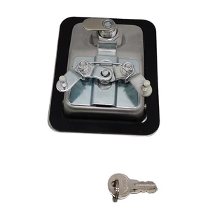 Cilalı Finish ile MS866-1 çelik kamyon alet kutusu anahtar-kilitleme sürgülü cıvata Slam mandal ve kürek kolu kapı kilidi - Product Image 4
