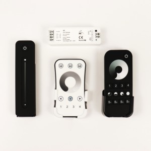 Regulador de intensidad de luz LED inalámbrico de 2,4 Ghz, interruptor de controlador V1/mando a distancia táctil Rf R11/R6/Rt6 para tira de luz Led de un solo Color, 8A, Pwm, Ghz