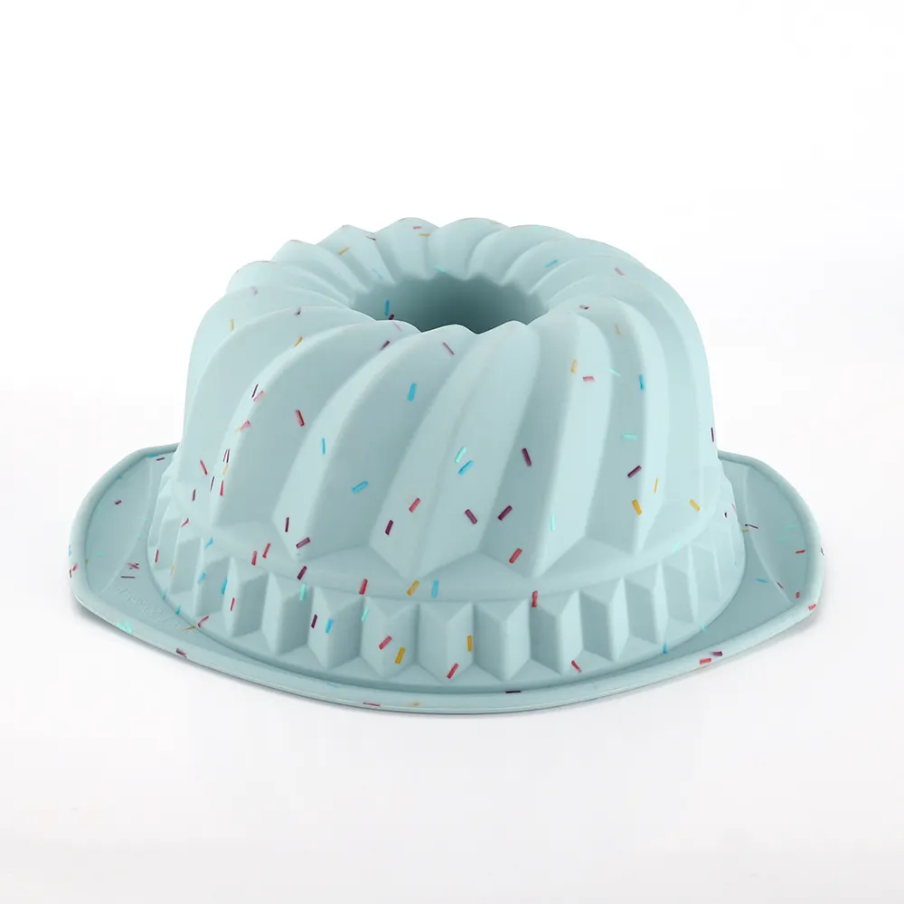 Molde de silicona con forma de flor para hornear, utensilio nórdico para pasteles, pasteles y tortas