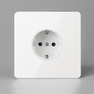 Enchufe de ordenador de TV de baja potencia para uso doméstico interruptor de pared eléctrico estándar del Reino Unido interruptor de palanca o botón - Product Image 4