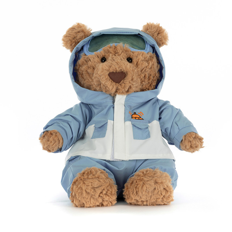 Ski suit bear-28 cm-tall version with three-label dust bag